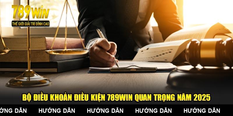 Bộ điều khoản điều kiện 789WIN quan trọng năm 2025
