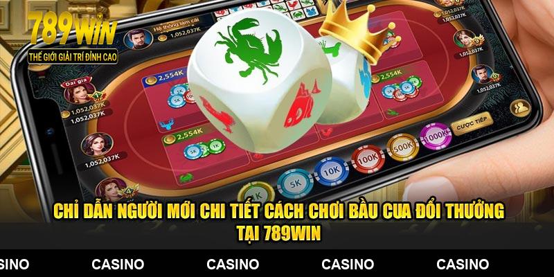 Chỉ dẫn người mới chi tiết cách chơi bầu cua đổi thưởng tại 789WIN