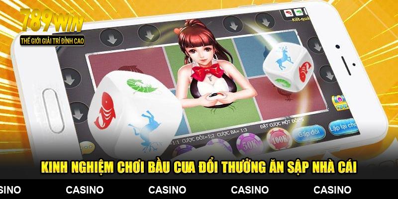 Kinh nghiệm chơi bầu cua đổi thưởng ăn sập nhà cái
