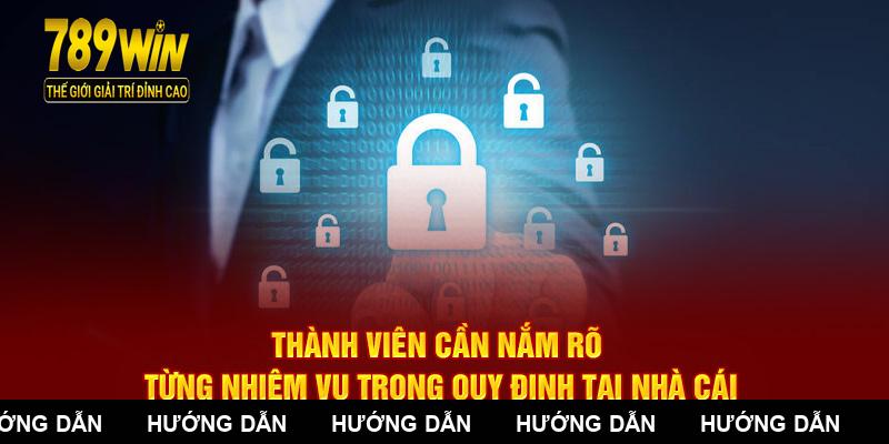 Thành viên cần nắm rõ từng nhiệm vụ trong quy định tại nhà cái