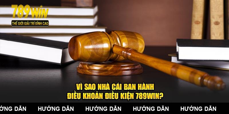 Vì sao nhà cái ban hành điều khoản điều kiện 789WIN?